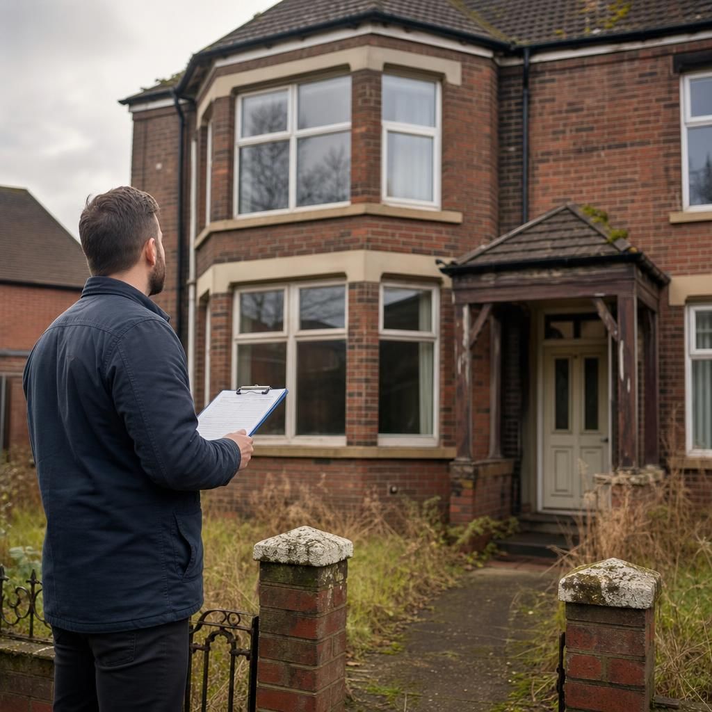 A relaxed homeowner after sale
