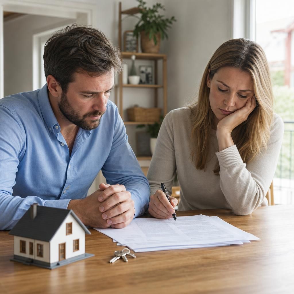 Key exchange in a successful home sale