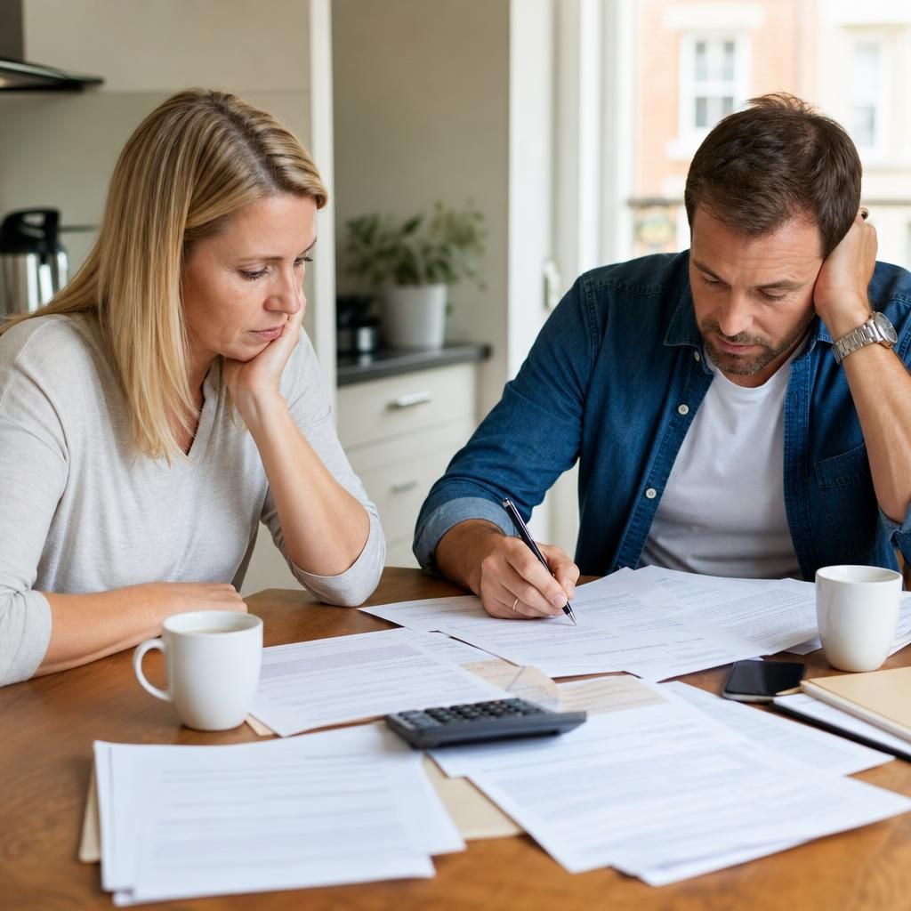 Mortgage Document with Keys