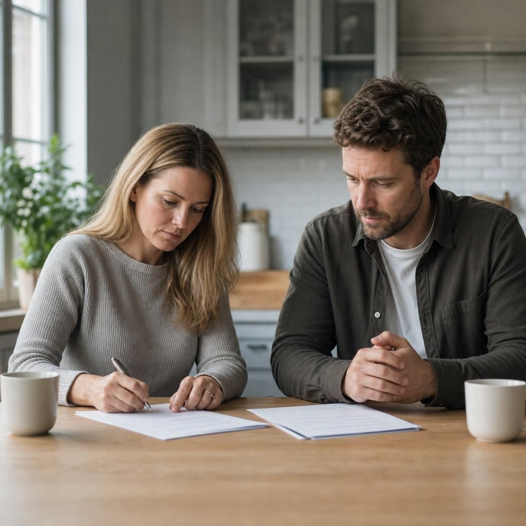 Happy woman receiving keys from agent