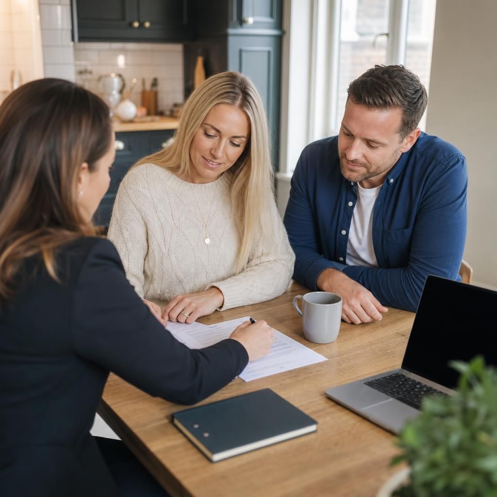 Person signing housing documents