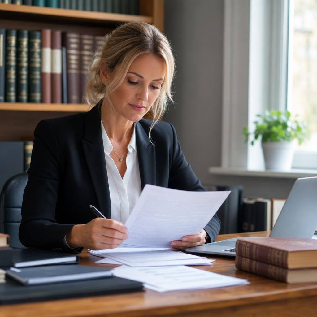 Probate application form being filled out