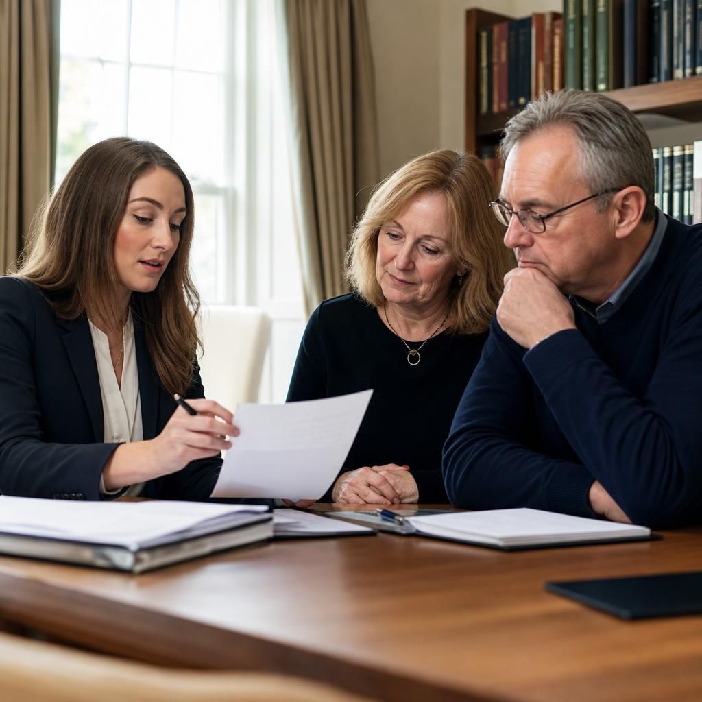Diverse group of real estate buyers