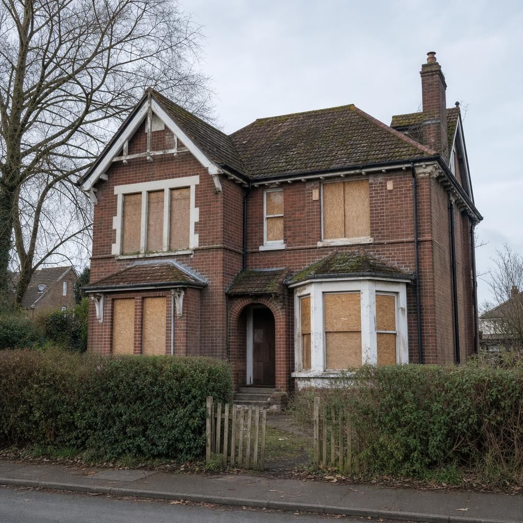 Document of a vacant property insurance policy