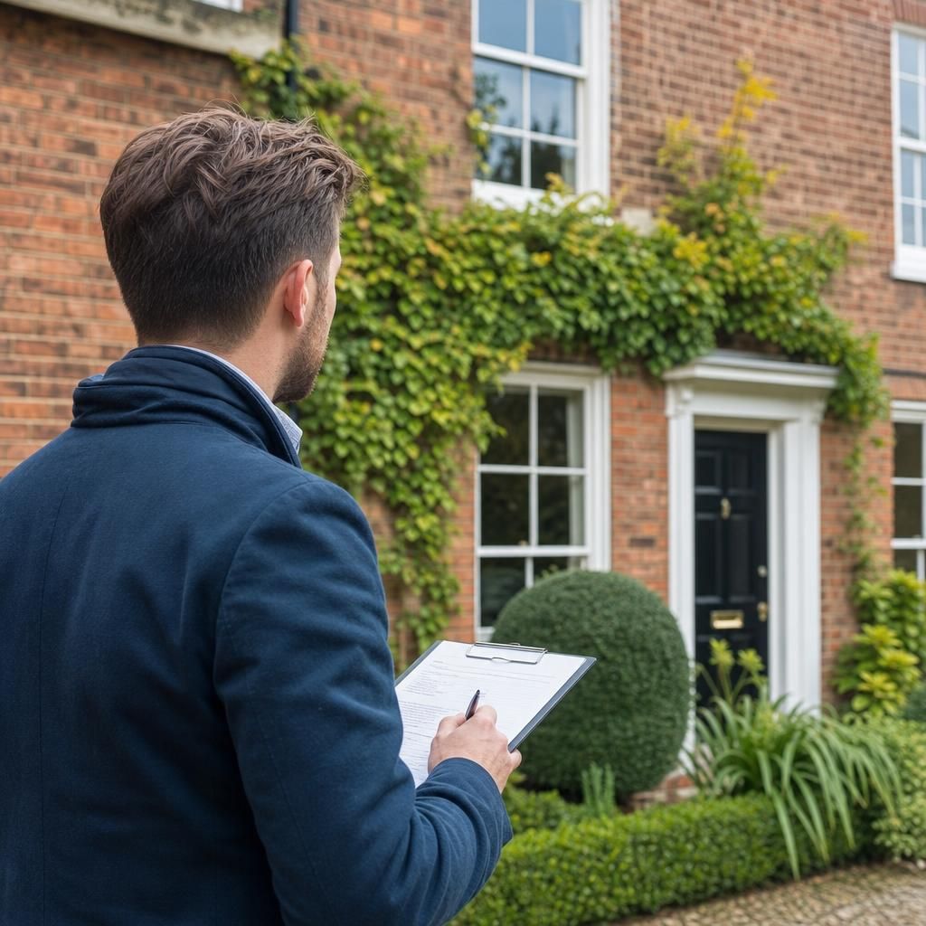 RICS Chartered Surveyor Conducting Property Valuation