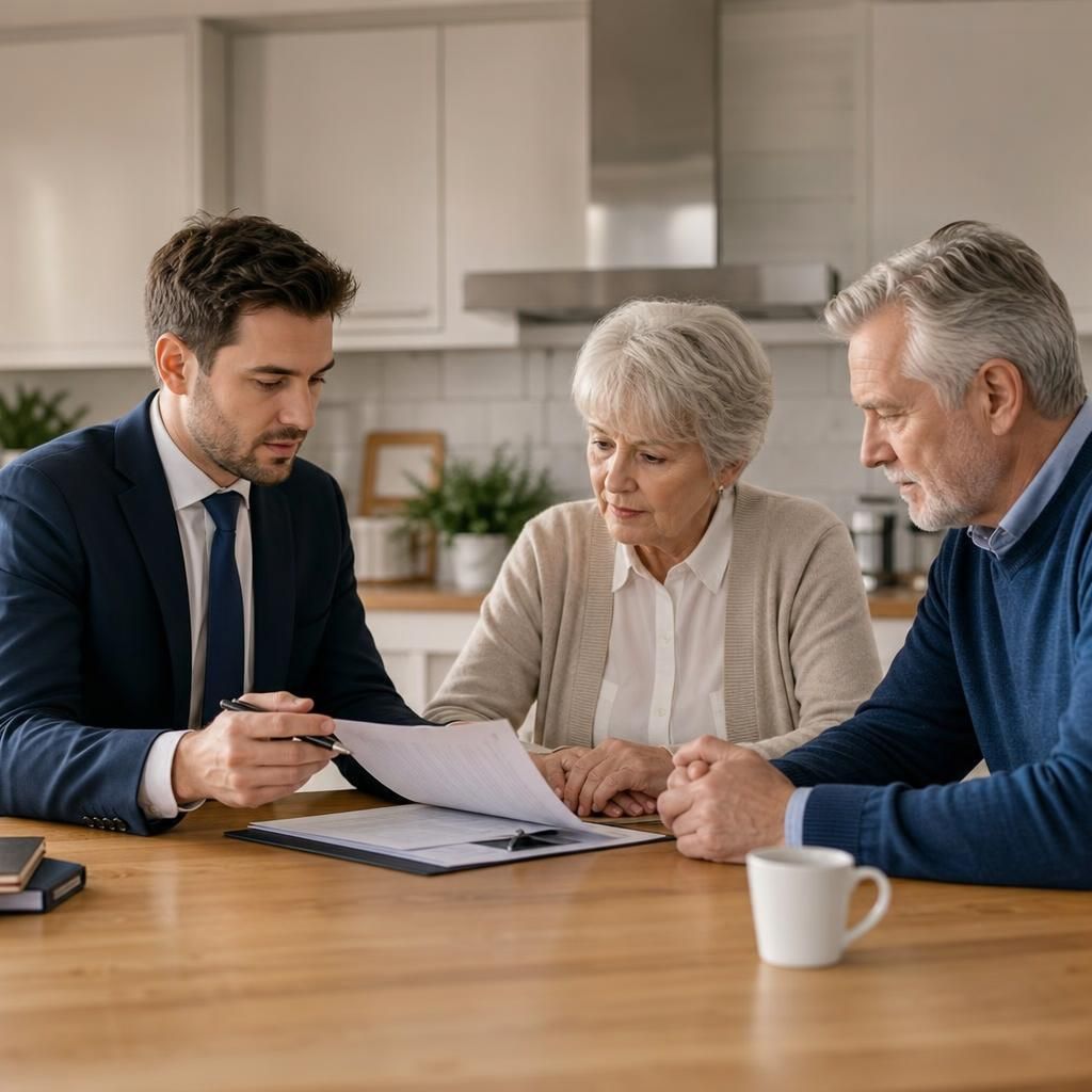 Probate law expert consulting with a client