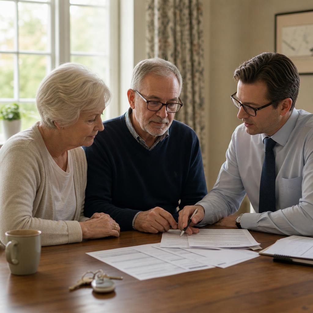 Cash buyer agreement with house keys