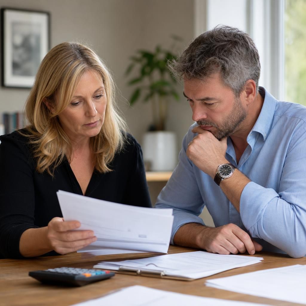 Probate lawyer advising a client