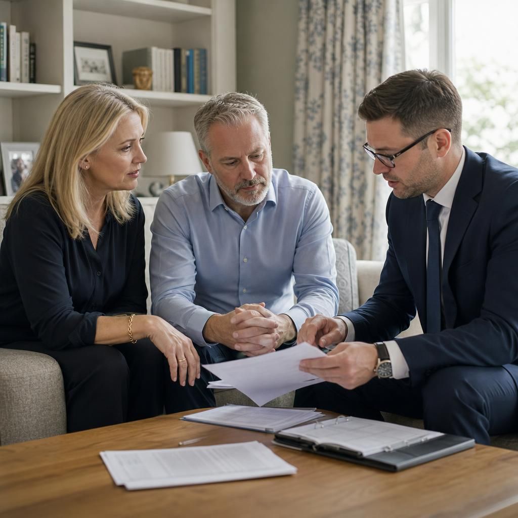 Consultation with a financial advisor