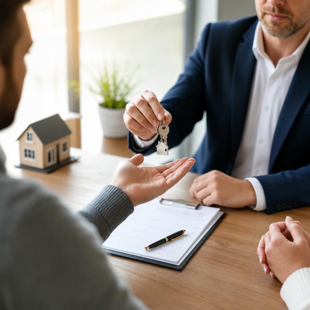 A discreet real estate transaction